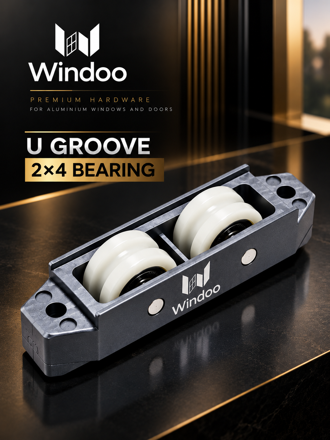 U groove bearing