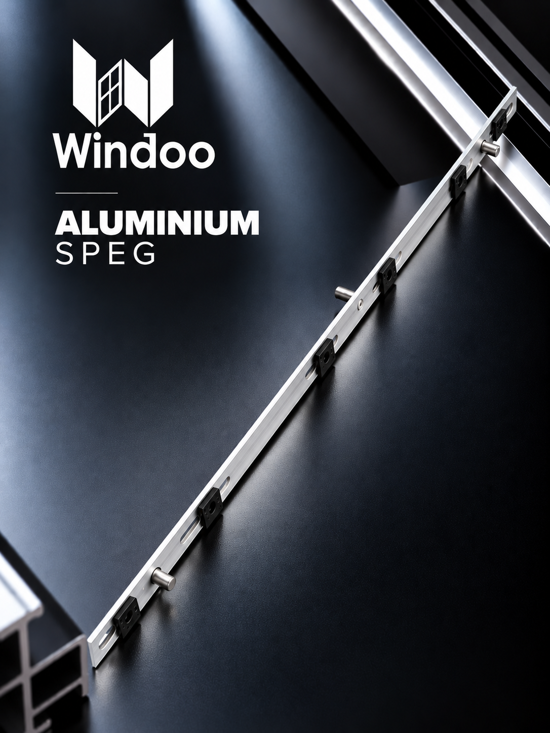 Aluminium transmission rod (casement)